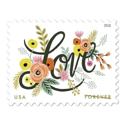 (2018) Love Flourishes Forever Stamps