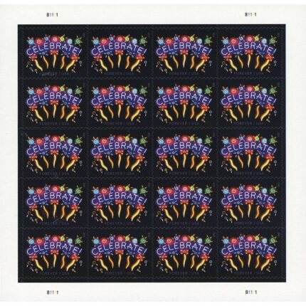 (2015) Neon Celebrate! Forever Stamps